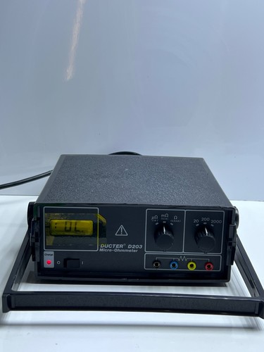 Megger ducter d203 low - megger,