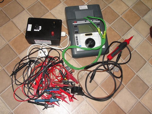 Megger cm400 with - megger,