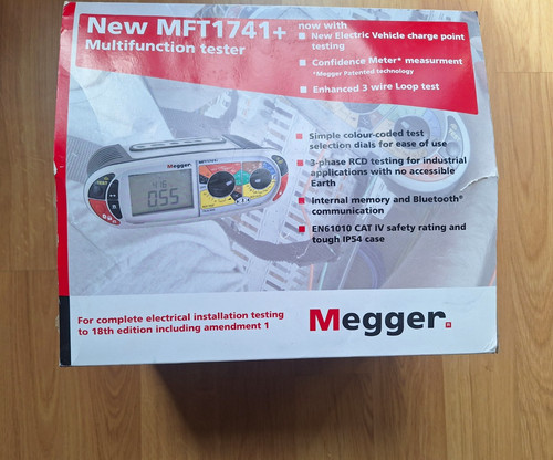 Megger mft1741 calibrated - megger, mft1741+